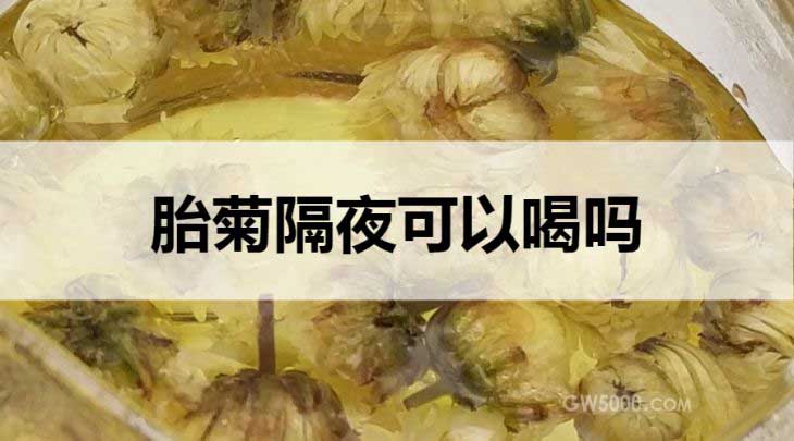 胎菊隔夜能喝吗？