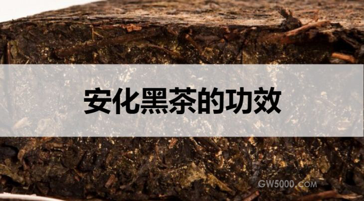 安化黑茶的功效？